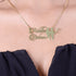 Love Birds Name Necklace
